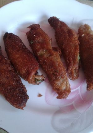 A picture of Dahi ke sholay.