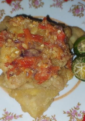 Foto resep 29. Telur geprek