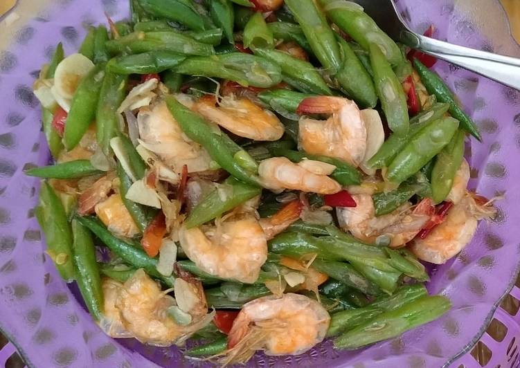 Resep Buncis udang saus tiram yang merasakan kenyamanan