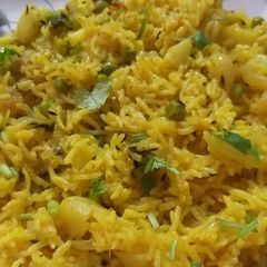 A picture of Rice pulav.