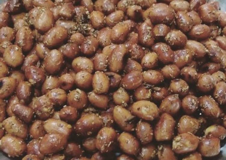 Step-by-Step Guide to Make Super Quick Homemade Crunchy coriander flavoured peanut
