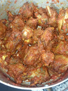 A picture of Peppered chicken.