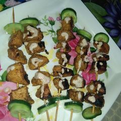 Chicken tikka boti A picture of Chicken tikka boti.