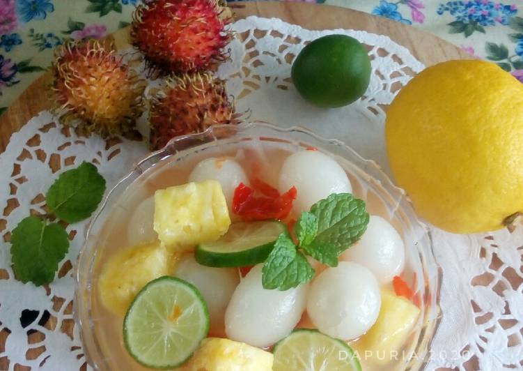 Manisan Rambutan (pedas manis)