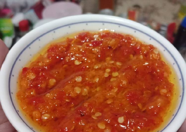 Resep Sambal Korek yang Lezat Sekali