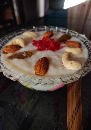 राइस की खीर (Rice ki kheer recipe in Hindi) रेसिपी मुख्य फोटो