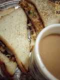 Bread omlate (with tea)