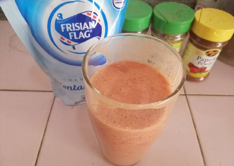 Jus terong Belanda mirip jus jambu