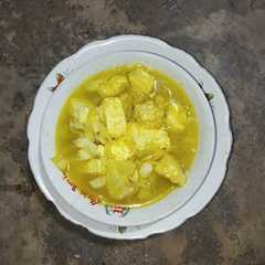Kuah Kuning Putih Telur Kubis-レシピのメイン写真