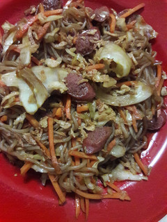 Foto resep Mie Shirataki Lo Mien (low carb) #ketofriendly