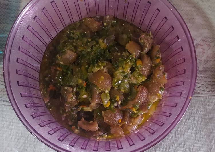 Recipe: Appetizing Kikil cabe ijo