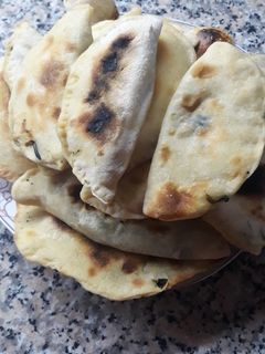 صورة لوصفة فطائر بسبانخ