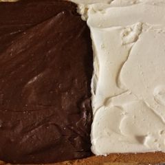 A picture of Chocolate Frosting from The Rumford Complete Cook Book- 1934.