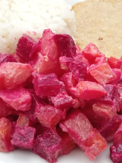 Una foto de Ensalada cocida de verduras