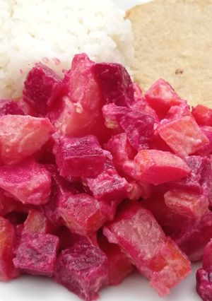 Una foto de Ensalada cocida de verduras