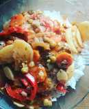 Bifes de cerdo a la portuguesa