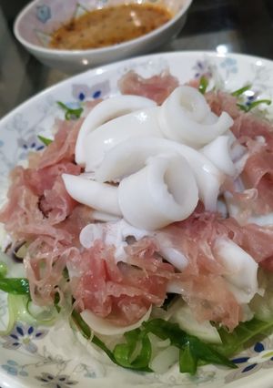 海陸沙拉 的食譜成品照片
