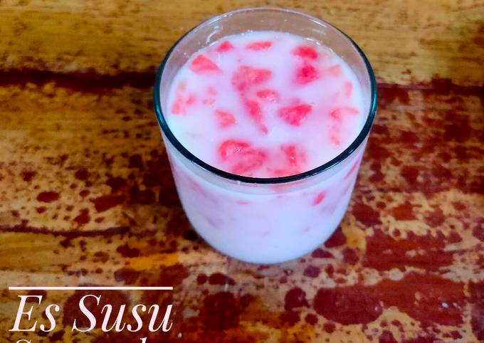 Resep Es Susu Semangka Oleh Alinett Cooknfood Cookpad