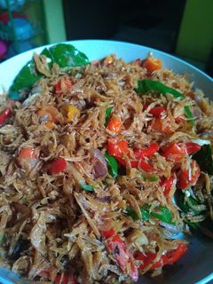 Foto resep Tumis Udang Rebon Pedas