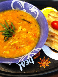 عکسی از دستور سوپ مرغ