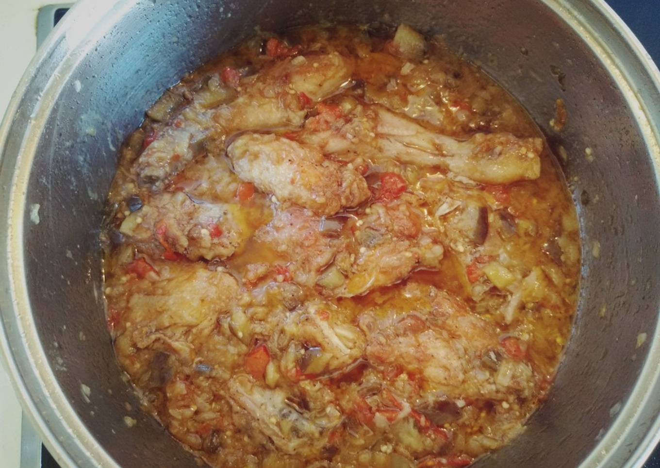 Salsa de berenjena a mi estilo😋