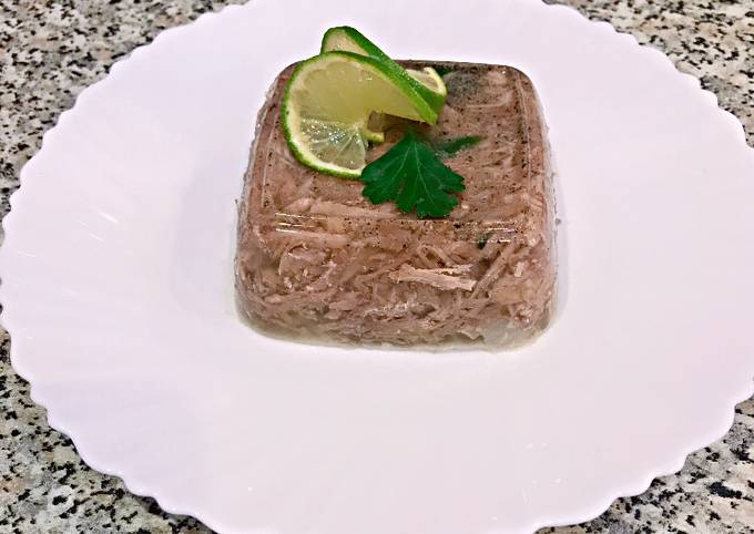 Холодец с говядины и индейки