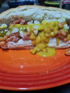 A picture of Boerie and Beans Dog.