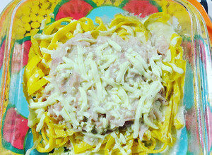 Una foto de ~Spaghetti keto🍝~