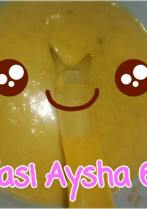 Foto resep Mpasi 6m 4 bintang (ikan bawal)