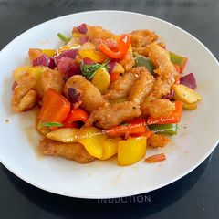 A picture of Deep Fried John Dory with Sweet & Sour Sauce.