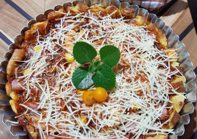 Bagaimana Membuat Pizza PiRoTa (Pinggiran Roti Tawar) yang Lezat