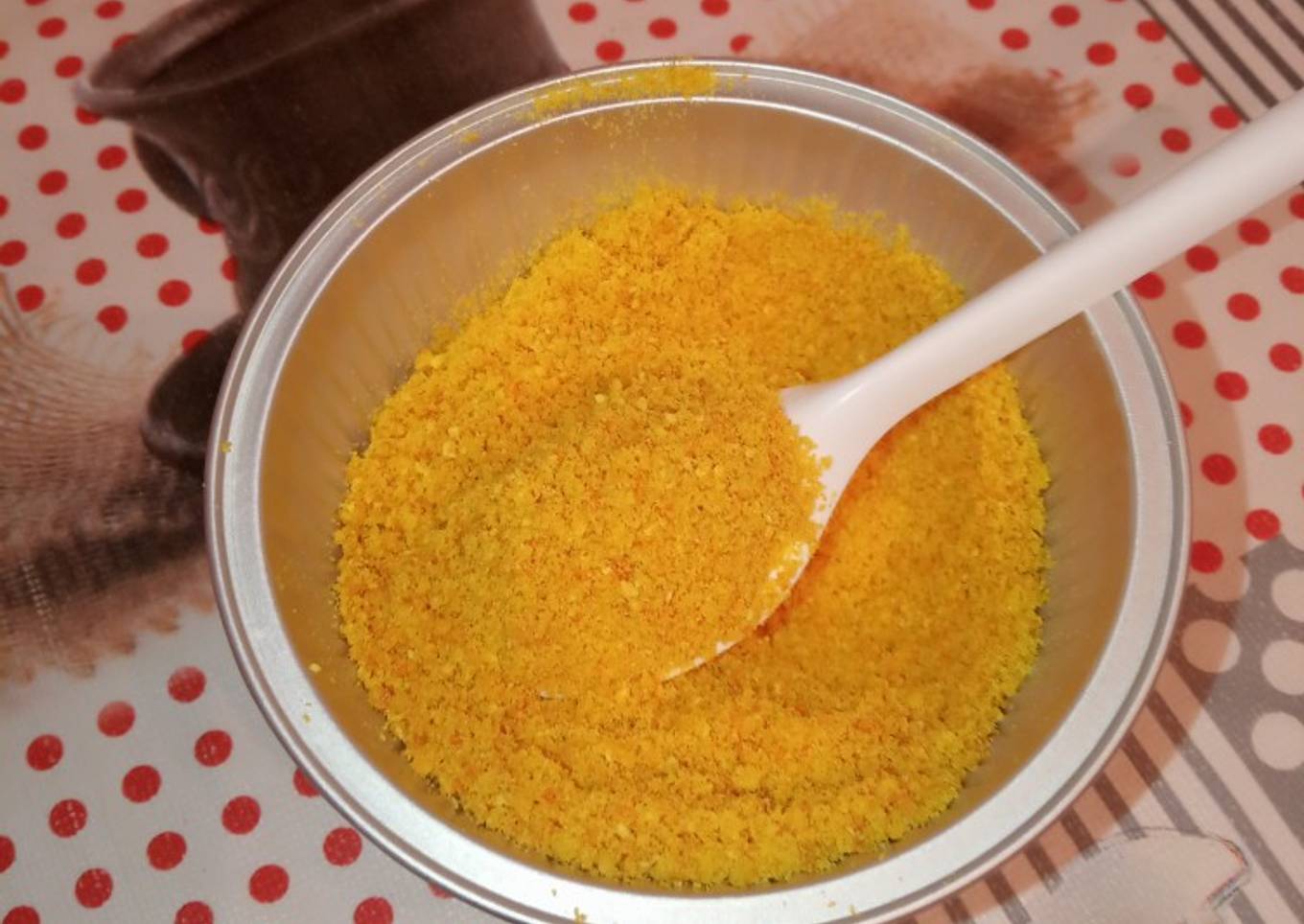 Polvo de naranja para aromatizar