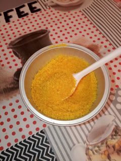 Una foto de Polvo de naranja para aromatizar