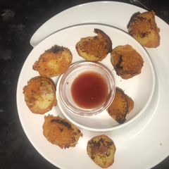 A picture of Grilled potatoes.