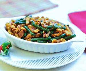 Resep Populer Tumis Tempe Kacang Panjang Pedas Sedap Nikmat