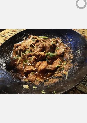 A picture of Chicken karahi.