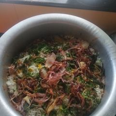A picture of Soya wadi biryani.