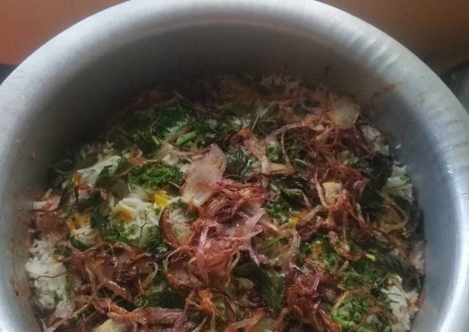 Soya wadi biryani