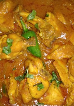 A picture of Chicken Karahi.