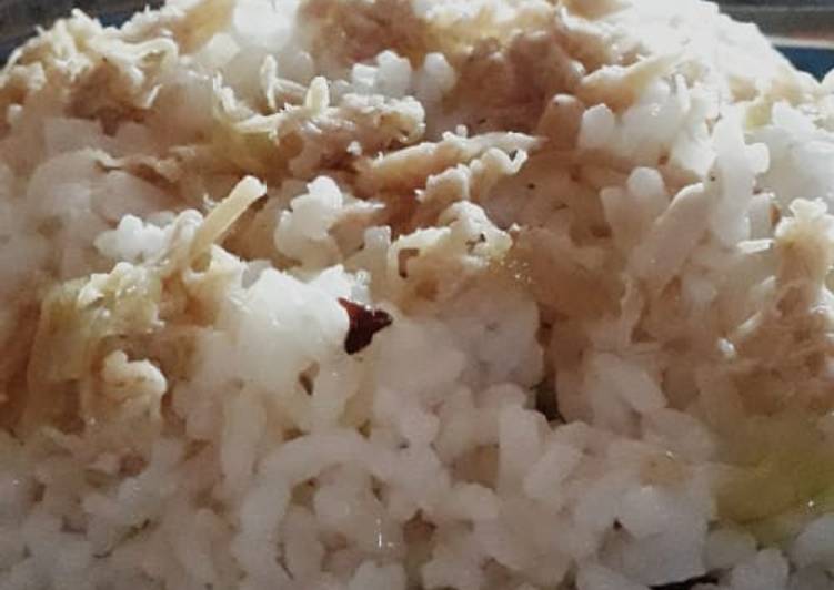 Nasi Goreng Putih Ayam Ketumbar