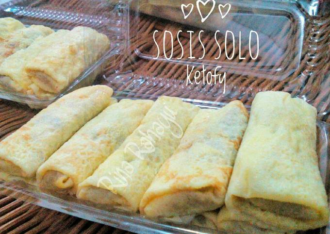 Resep Sosis Solo Versi Keto Oleh Rina Ayman Rahayu Cookpad