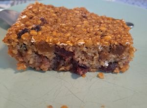 Une photo de Gâteau flocon d'avoine