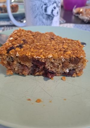 Une photo de Gâteau flocon d'avoine