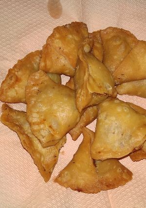 A picture of Mini samose.