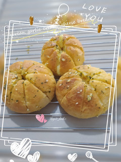 Foto resep Korean Garlic cheese cream bread