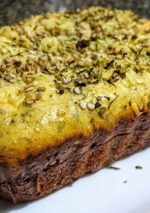 Una foto de PAN🍞De Leche 4, con Orégano y Semillas de Sésamo...!😋
