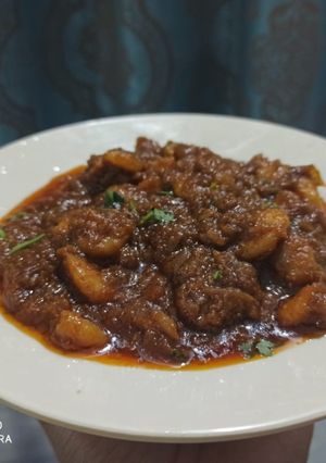 A picture of Prawn Curry.