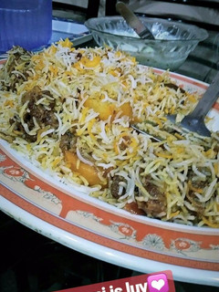 A picture of Beef Biryani.