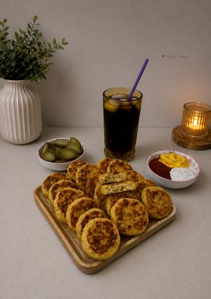 عکسی از دستور کتلت مرغ داخل فر