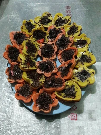 Langkah Gampang Membikin Resep  Kue Cubit "Love n Star" yang Enak Banget, Lezat Sekali